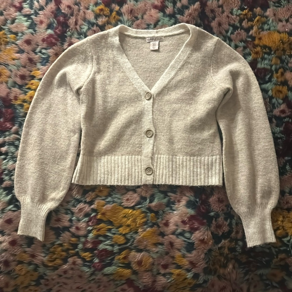 Two-Tone Cardigan